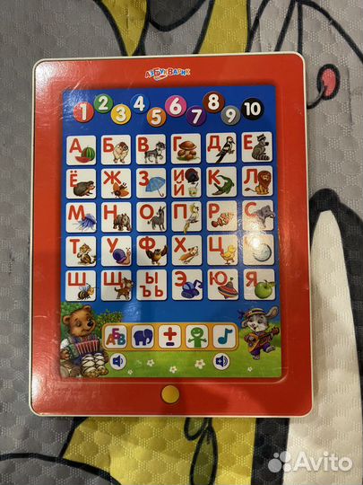 Игрушки пакетом+3 детских планшета