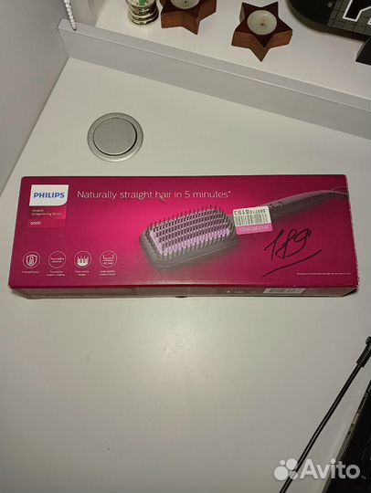 Расческа выпрямитель philips