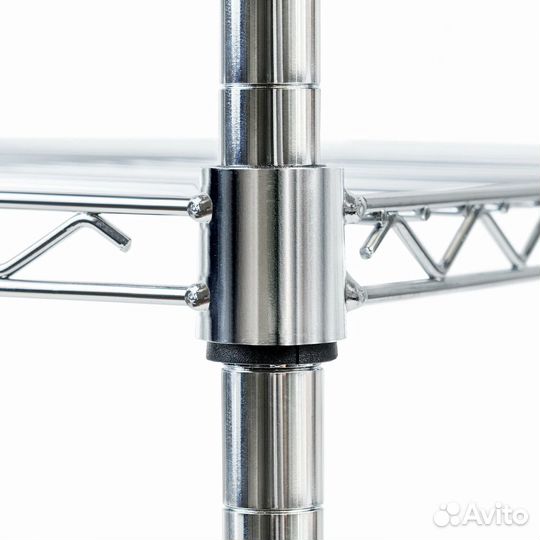 Стеллаж - IKEA omar 120 см, сталь цвет золото