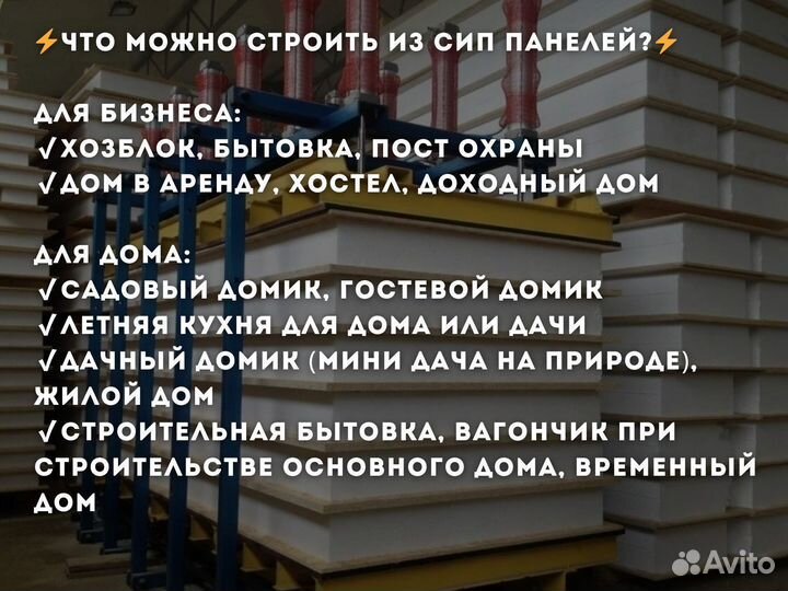 Сип панели Домокомплекты Бытовки Хозблоки Доставка