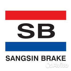 Sangsin SP1581 колодки тормозные передние / N16 P1