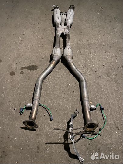 Выхлопная система с катализаторами Lexus is 3