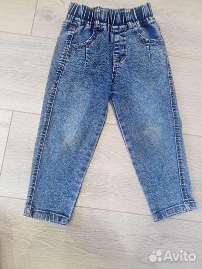 Джинсы для девочки 92