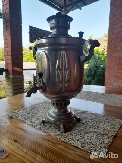 Самовар на дровах СССР бу