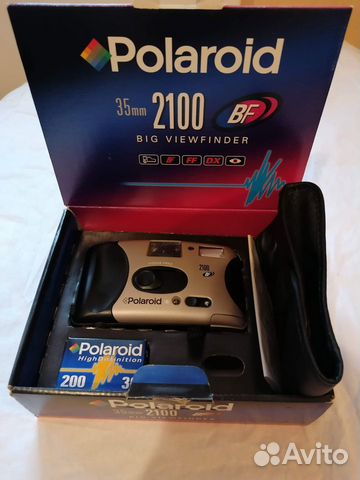 Плёночный фотоаппарат polaroid 2100 и пленка