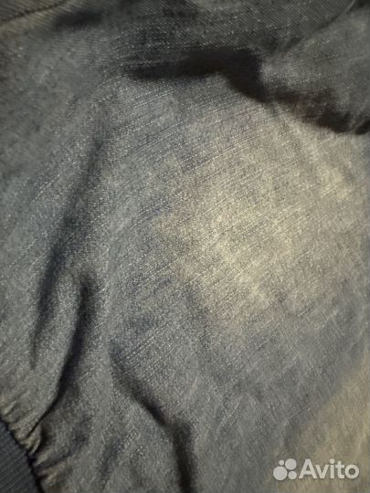 Джинсовка с хб подкладом 7-8 лет дев