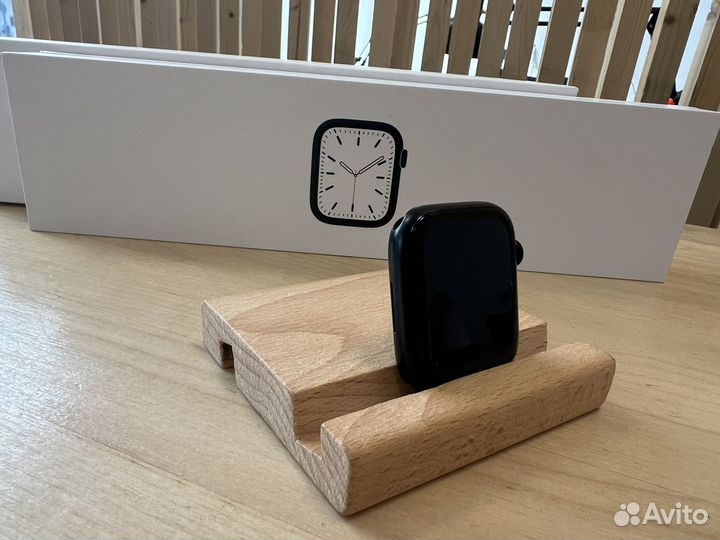 Часы apple watch 7 45 mm black