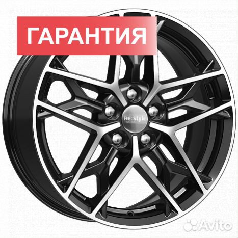 Диски K&K кс894 алмаз чёрный 7.5x17 5x114.3 ET 46 Dia 67.1