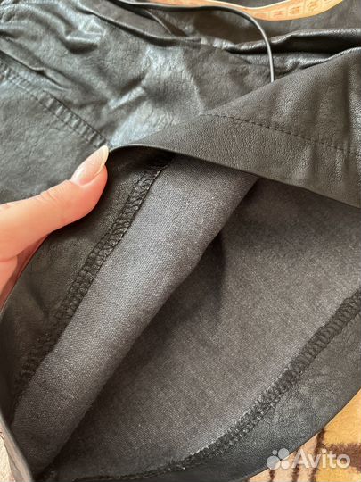 Кожанные шорты