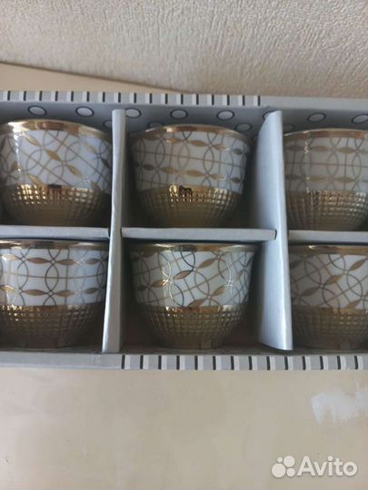 Набор посуды для чая и кофе по турецки