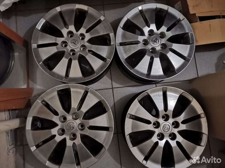 Литые диски r17 5x114.3 toyota