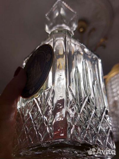 Графин хрустальный с рюмками