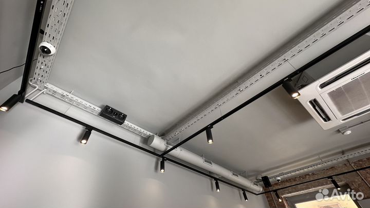 Трековые светильники бу