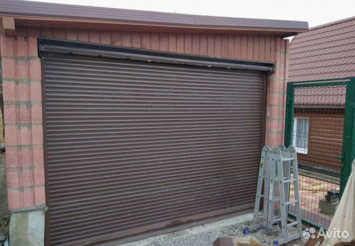Гаражные секционные ворота рольставни