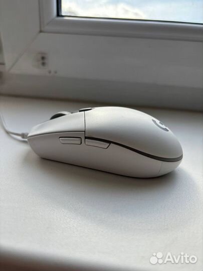 Мышь проводная Logitech G102 lightsync White