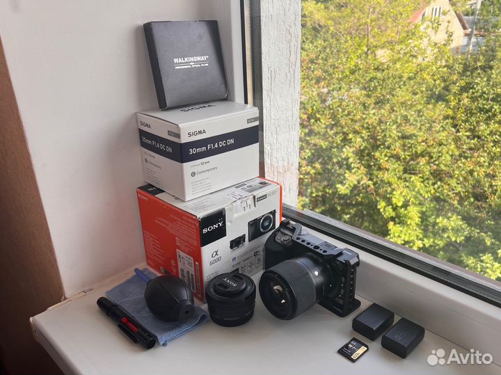 Sony A6000 + kit 16-50 + коробка