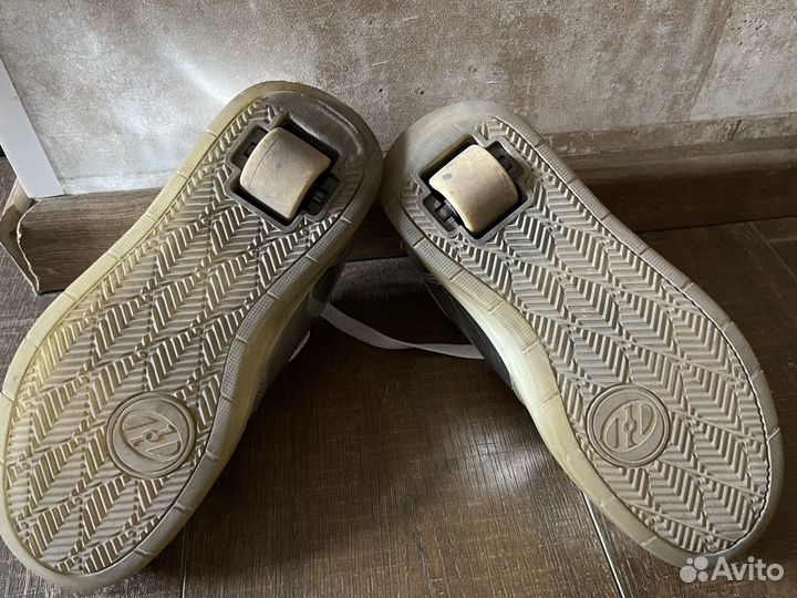 Роликовые кроссовки heelys, р.35