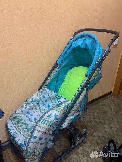 Коляска санки