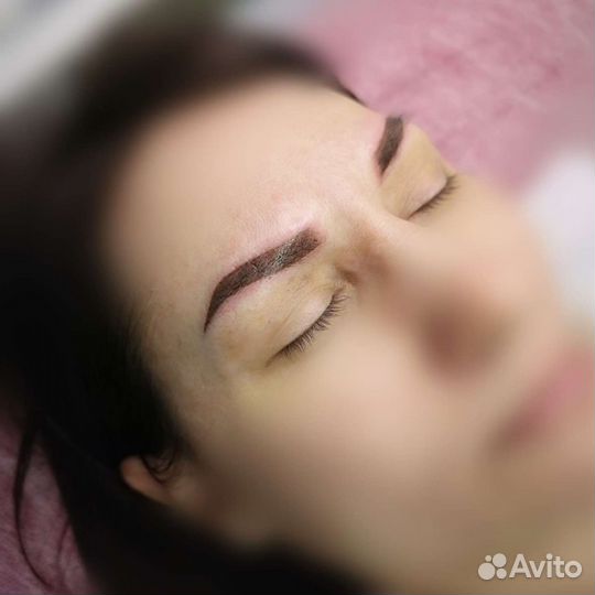 Перманентный макияж, модель