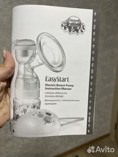 Молокоотсос электрический Canpol Eazy Start