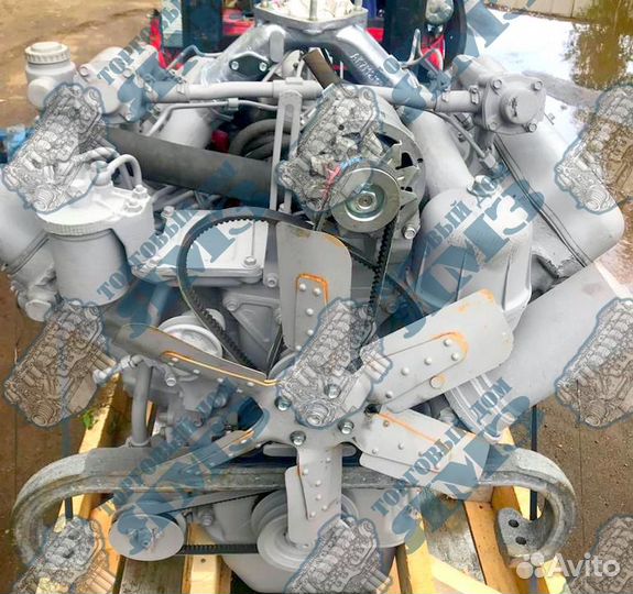 Двигатель ямз 236 на Т-150 V6 180 л.с. (02/15)