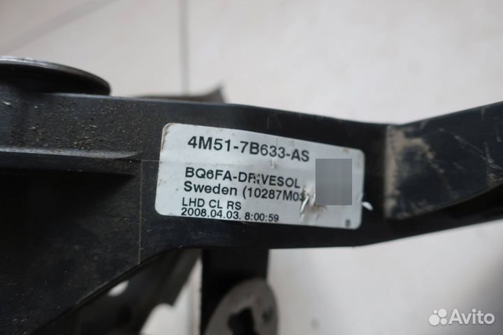 Педаль сцепления 4M51-7B633-AS Форд Фокус 2 Focus
