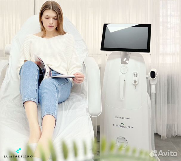Диодный лазер для эпиляции Люминес’ макспро 2000 Вт