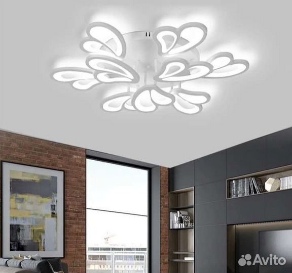 Светодиодная люстра с пультом управления