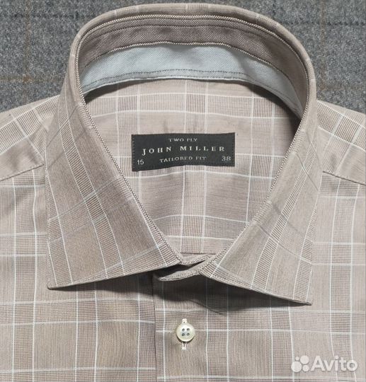 Сорочка John Miller, Tailored Fit, вор. 38 (15), S