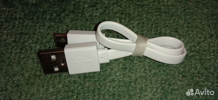 Кабель USB Type-A — USB Type-C 0.19 м белый