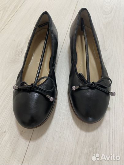 Балетки натуральная кожа 37