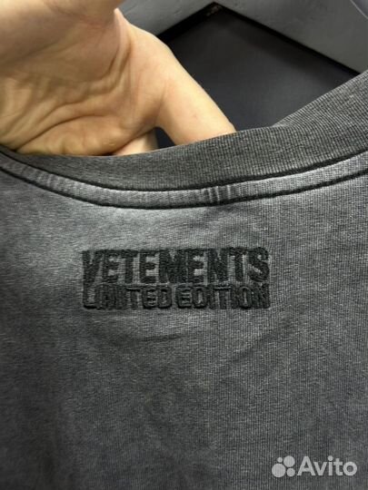 Футболка Vetements limited edition (оверсайз)