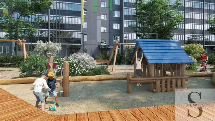1-к. квартира, 46 м², 2/15 эт.
