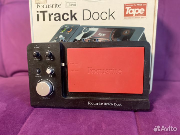 Звуковая карта Focusrite itrack dock