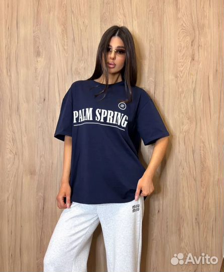 Футболка оверсайз хлопок