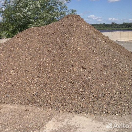 Песок щебень пгс земля отсев