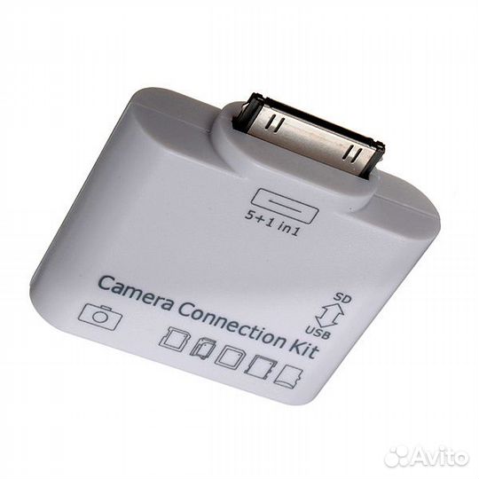 Адаптер Camera Connection Kit для iPad 2,3 белый