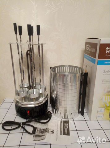 Электрошашлычница homeclub SC-KG10N