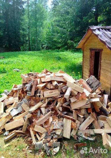 Дрова Осина подготовленные с доставкой любого объе