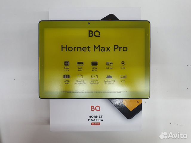 Планшет BQ 1085L Hornet Max Pro LTE 2/16 гб новый