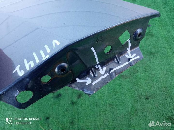 Крыло переднее правое Peugeot 207 (2006-2012)