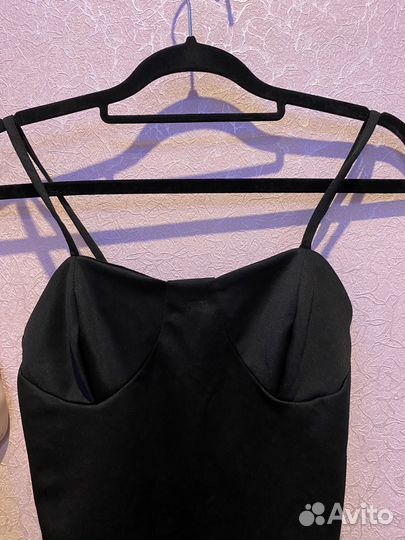 Боди женское черное