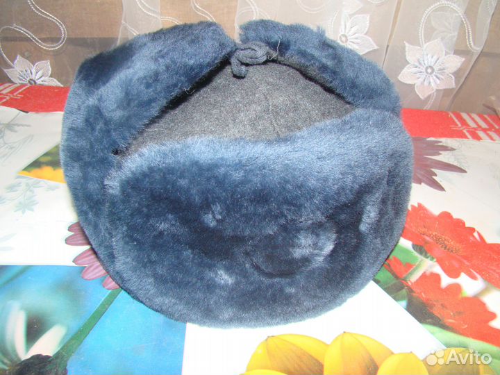 Шапка российского полицейского зимняя