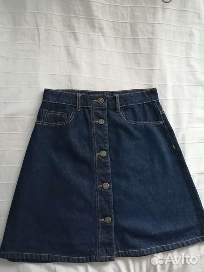 Джинсовая юбка