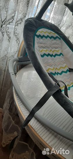 Шезлонг детский с вибрацией