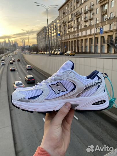 New balance 530 white оригинал Poizon