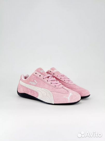 Кеды Puma Speedcat Pink & White OG летние