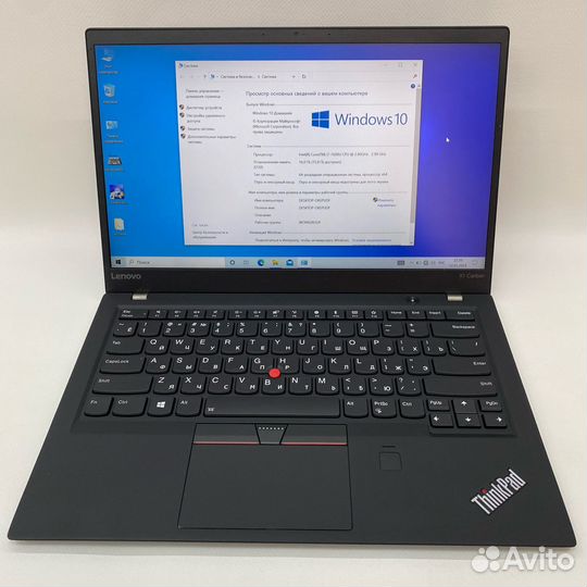 Lenovo thinkpad x1 carbon i7-7Gen 16/256Gb