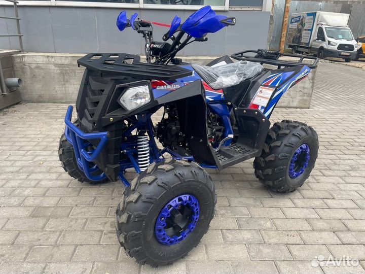 Квадроцикл подростковый Motax Grizlik A125 синий