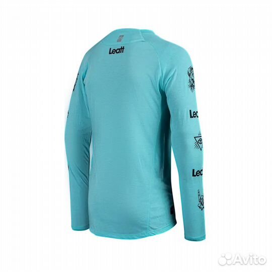 Велоджерси Leatt MTB Gravity 2.0 Jersey (Aqua, S